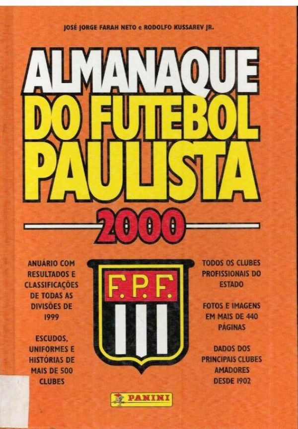 Almanaque do Futebol Paulista - 2000 - 797 NET